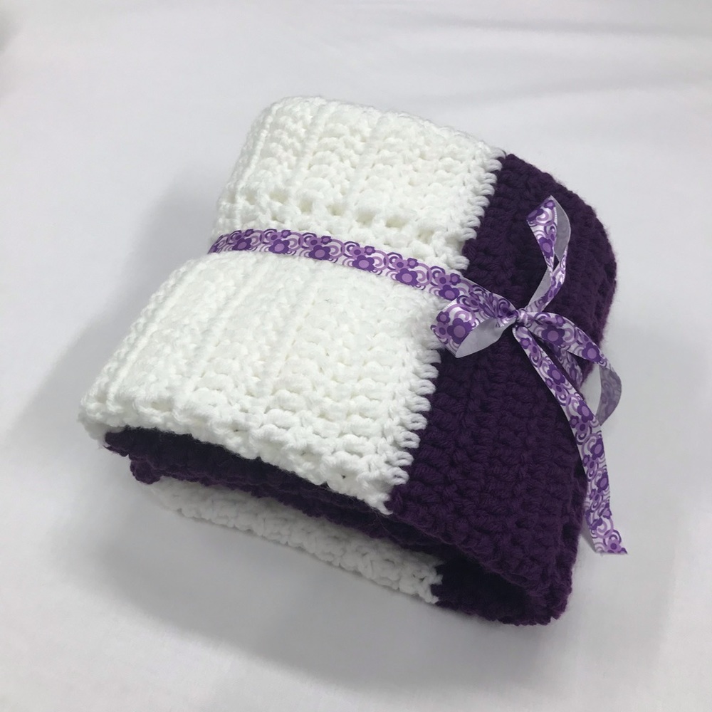 Newborn Crochet Blanket NWOT